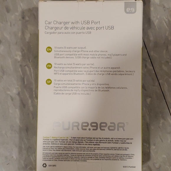 New In Package Micro USB Car Charger - Picture 2 of 2